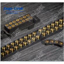 SMD SMT Target Female Connector (couplage avec le connecteur pogo)